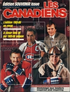 Montreal Canadiens 1985-86 program cover