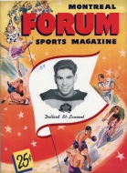 Montreal Royals 1949-50 program cover