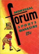 Montreal Royals 1955-56 program cover