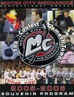 Motor City Mechanics 2005-06 program cover