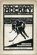 New Haven Eagles 1930-31 program cover