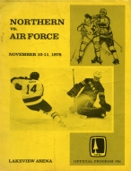 Northern Michigan University 1978-79 program cover