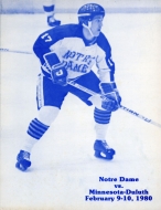 Notre Dame 1979-80 program cover