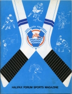 Nova Scotia Voyageurs 1971-72 program cover