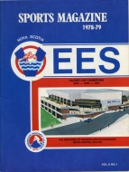 Nova Scotia Voyageurs 1978-79 program cover