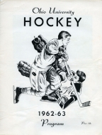 Ohio University 1962-63 program cover