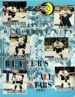 Oklahoma City Blazers 1997-98 program cover