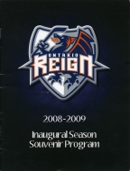 Ontario Reign 2008-09 program cover