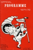 Orillia Terriers 1971-72 program cover