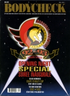Ottawa Senators 1992-93 program cover