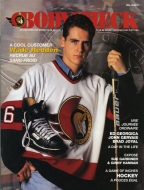 Ottawa Senators 1996-97 program cover