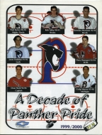 Penticton Panthers 1999-00 program cover