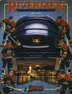 Peoria Rivermen 1996-97 program cover