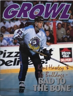Philadelphia Bulldogs 1994-95 program cover