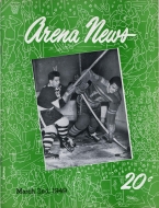 Philadelphia Rockets 1948-49 program cover