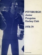 Pittsburgh Jr. Penguins 1978-79 program cover
