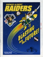 Prince Albert Raiders 1997-98 program cover