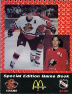 Prince George Cougars 1997-98 program cover