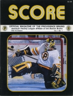 Providence Bruins 1992-93 program cover