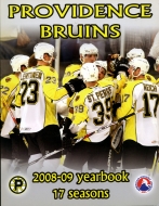 Providence Bruins 2008-09 program cover