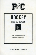 Providence College 1966-67 program cover