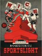 Rhode Island Reds 1952-53 program cover