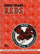 Rhode Island Reds 1956-57 program cover
