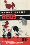 Rhode Island Reds 1959-60 program cover