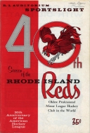 Rhode Island Reds 1965-66 program cover