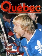 Quebec Nordiques 1975-76 program cover