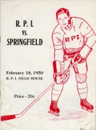 R.P.I. 1949-50 program cover
