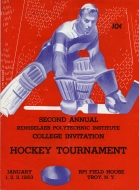 R.P.I. 1952-53 program cover