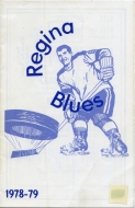 Regina Pat Blues 1978-79 program cover
