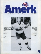 Rochester Americans 1979-80 program cover