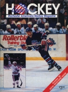 Rochester Americans 1988-89 program cover