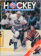 Rochester Americans 1990-91 program cover