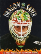 San Antonio Dragons 1997-98 program cover