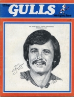 San Diego Gulls 1973-74 program cover