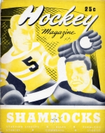 San Francisco Shamrocks 1949-50 program cover