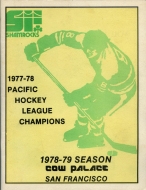 San Francisco Shamrocks 1978-79 program cover