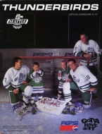 Seattle Thunderbirds 1992-93 program cover