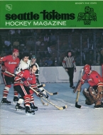Seattle Totems 1972-73 program cover