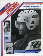 Sherbrooke Canadiens 1984-85 program cover