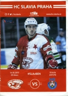 Slavia Praha HC 2017-18 program cover