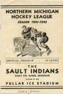 Sault Ste. Marie Indians 1941-42 program cover