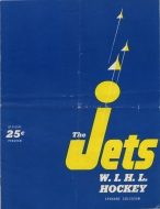Spokane Jets 1963-64 program cover