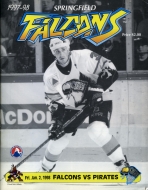 Springfield Falcons 1997-98 program cover