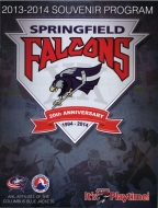 Springfield Falcons 2013-14 program cover