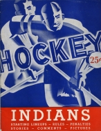 Springfield Indians 1947-48 program cover
