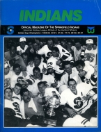 Springfield Indians 1991-92 program cover